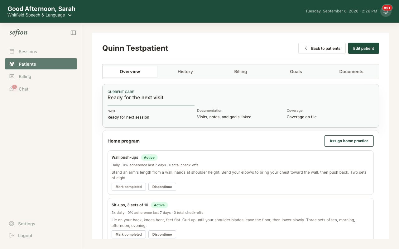 The intake form builder with several question types and a required switch.
